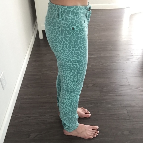 Blue leopard print Rich and Skinny jeans size 26 - Picture 2 of 8